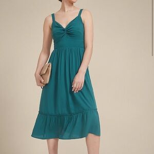 Maurices Teal Midi Dress